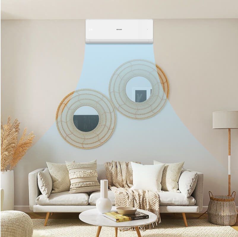Dual Hose Portable Air Conditioner, Dehumidifier, Fan with Activated Carbon Filter in Platinum - Görsel 2